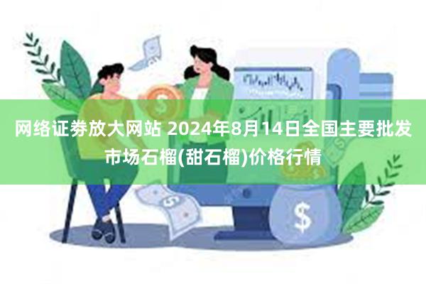 网络证劵放大网站 2024年8月14日全国主要批发市场石榴(甜石榴)价格行情