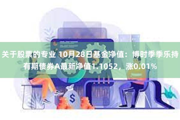 关于股票的专业 10月28日基金净值：博时季季乐持有期债券A最新净值1.1052，涨0.01%