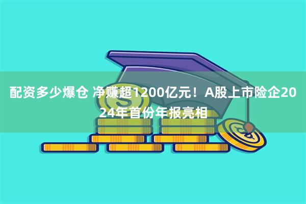 配资多少爆仓 净赚超1200亿元！A股上市险企2024年首份年报亮相